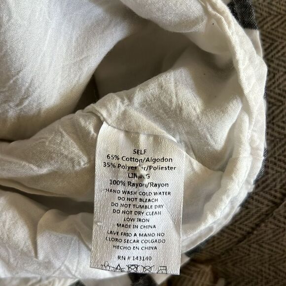 Style Rack Striped Sleeveless with Button Detail Mini Dress Medium - Picture 11 of 11